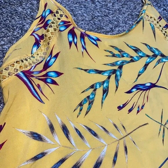 Yellow Roxy Tank Top - Picture 2 of 6